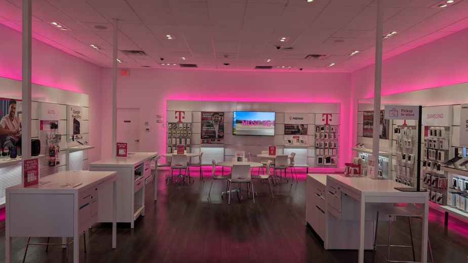 Interior photo of T-Mobile Store at Hondo Pass & Dyer, El Paso, TX