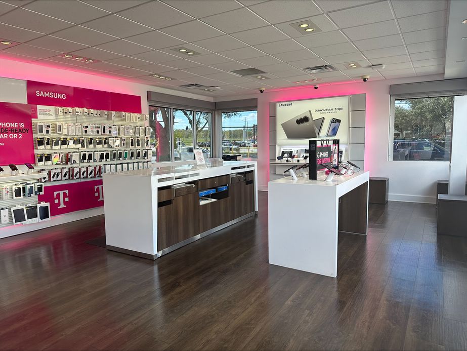 Interior photo of T-Mobile Store at South Chase, Orlando, FL