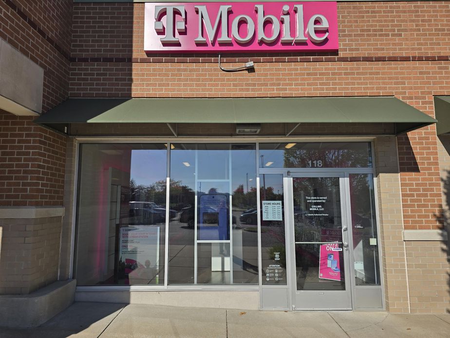 Exterior photo of T-Mobile Store at E Beltline Ave & Knapp St, Grand Rapids, MI