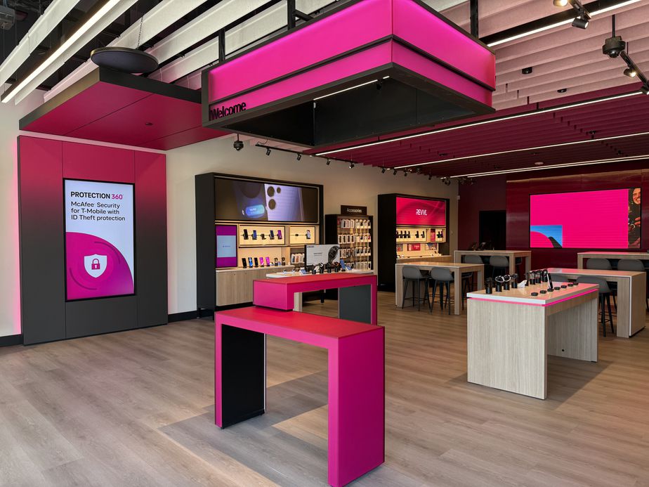 Interior photo of T-Mobile Store at Foothills Mall, Fort Collins, CO