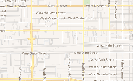 map of 815 W. Holt #405 Ontario, CA 91762