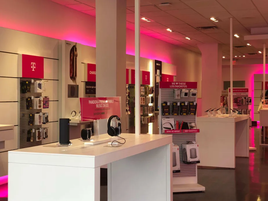Interior photo of T-Mobile Store at Smith St. & Gray Ave., Houston, TX