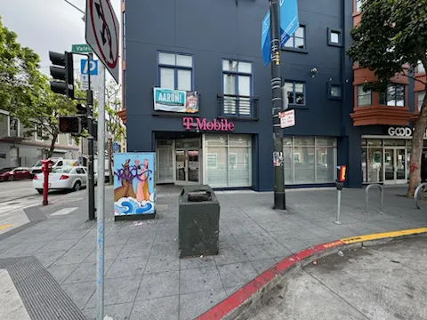  Exterior photo of T-Mobile Store at 17th & Valencia, San Francisco, CA 