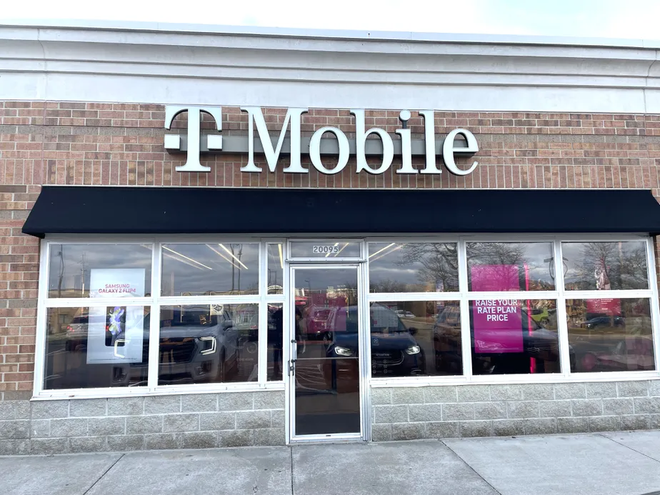 Exterior photo of T-Mobile Store at Haggerty Rd & Danielle Dr, Northville, MI