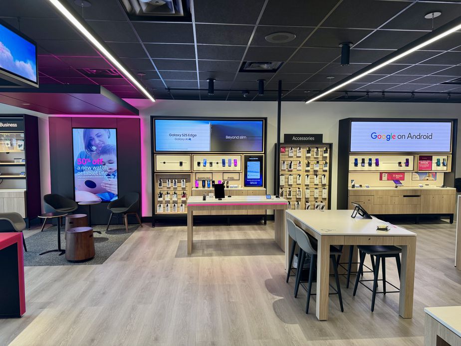 Interior photo of T-Mobile Store at Fulton & Nostrand, Brooklyn, NY