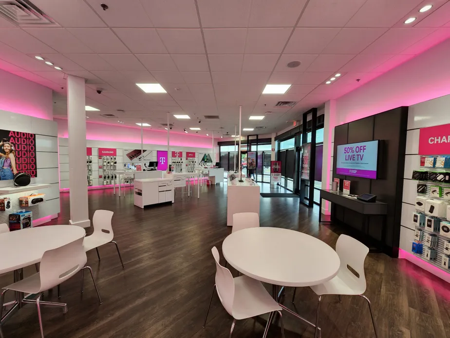 Interior photo of T-Mobile Store at Belleville Crossing, Belleville, IL