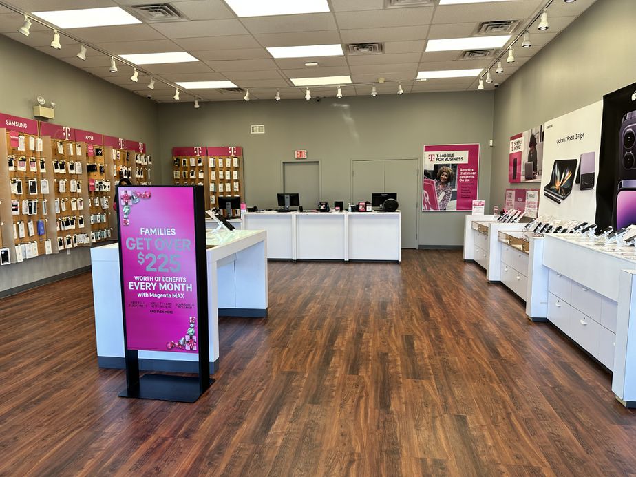 Interior photo of T-Mobile Store at John Fitch Highway, Fitchburg, MA