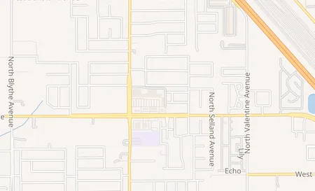 map of 3744 W Shields Ave. Fresno, CA 93722