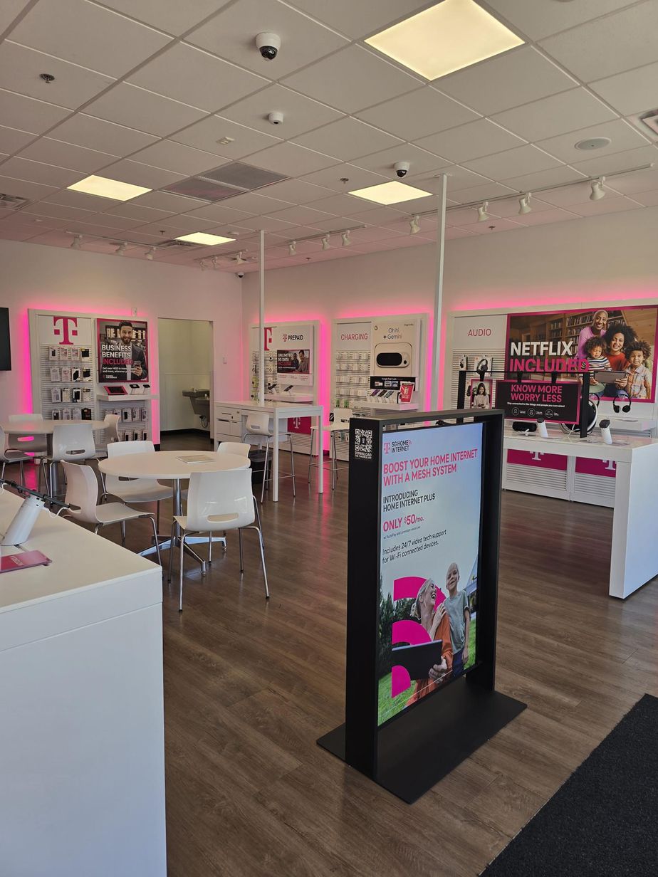 Interior photo of T-Mobile Store at Bear Creek Village Center, Wildomar, CA
