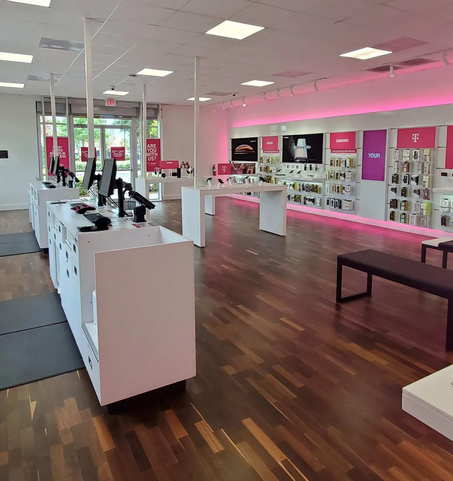 Interior photo of T-Mobile Store at Taylor Rd & Summer Trees Rd, Port Orange, FL
