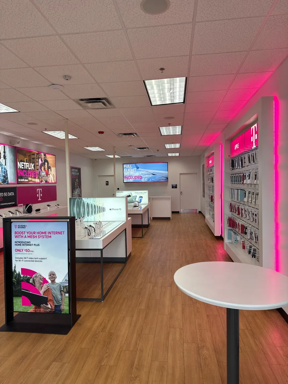  Interior photo of T-Mobile Store at Meridian Rd & N Meridian Rd, Falcon, CO 