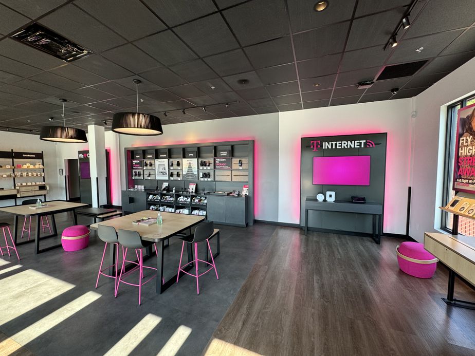 Interior photo of T-Mobile Store at Scotts Valley Square, Scotts Valley, CA