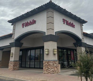 Exterior photo of T-Mobile Store at Maricopa Marketplace, Maricopa, AZ