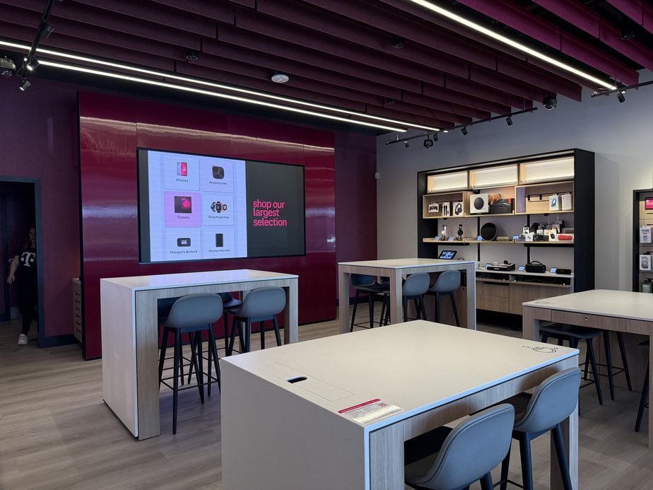 Interior photo of T-Mobile Store at Foothills Mall, Fort Collins, CO