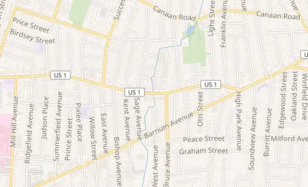 map of 2177 Boston Ave Bridgeport, CT 06610
