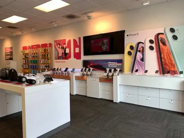 Interior photo of T-Mobile Store at W El Camino Real & San Antonio Rd, Mountain View, CA