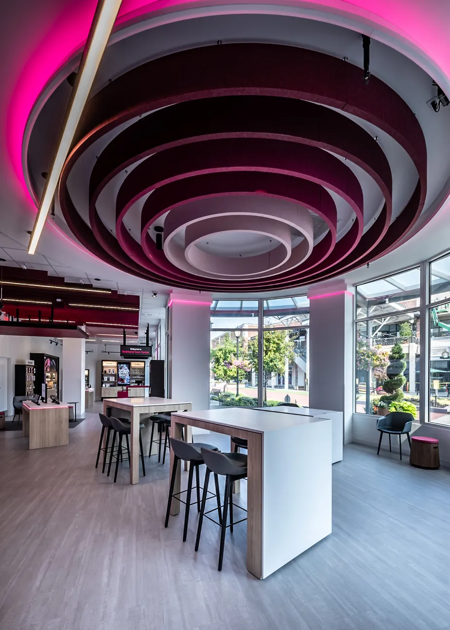  Interior photo of T-Mobile Store at Redmond Town Center, Redmond, WA 