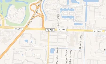 map of 5940 Okeechobee Blvd West Palm Beach, FL 33417