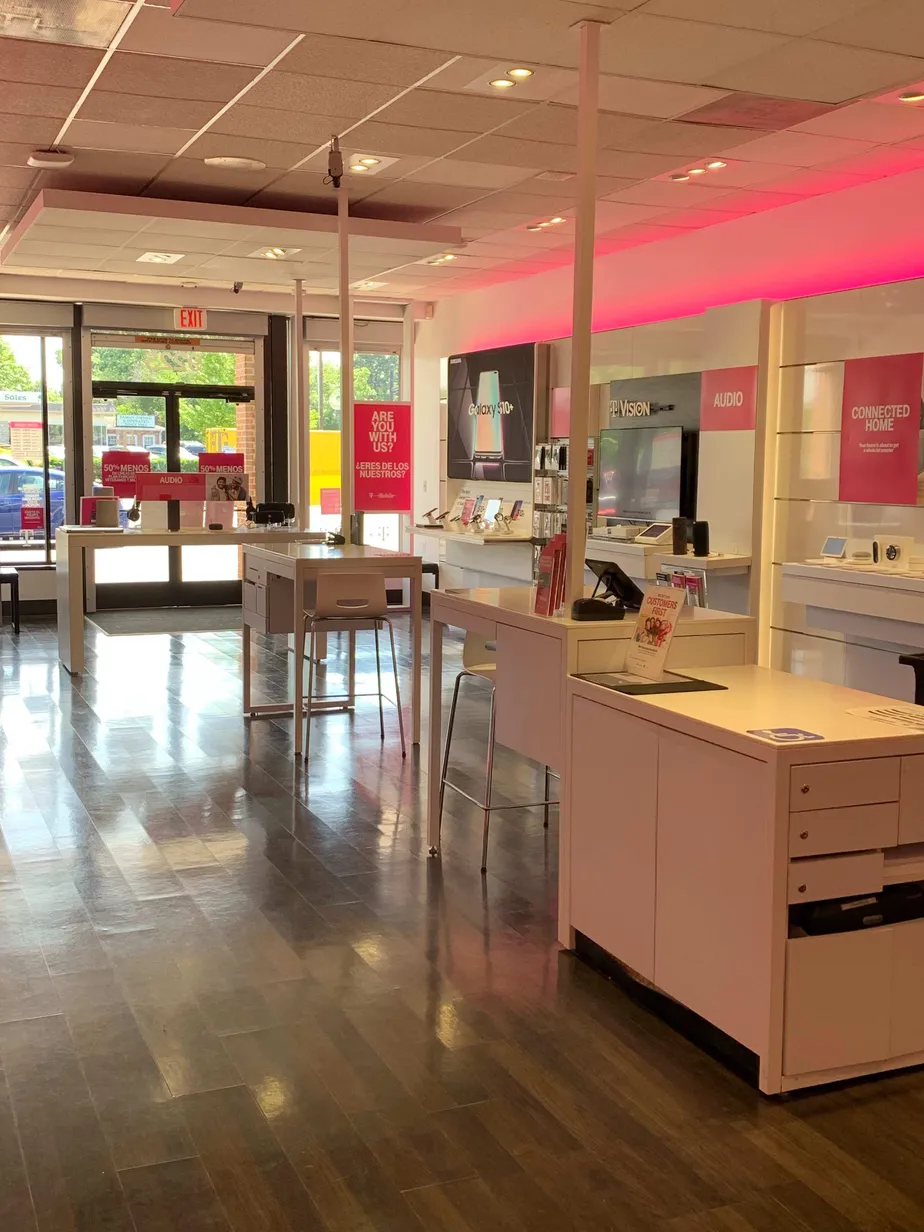 Interior photo of T-Mobile Store at Sudley Rd. & Rt. 28, Manassas, VA