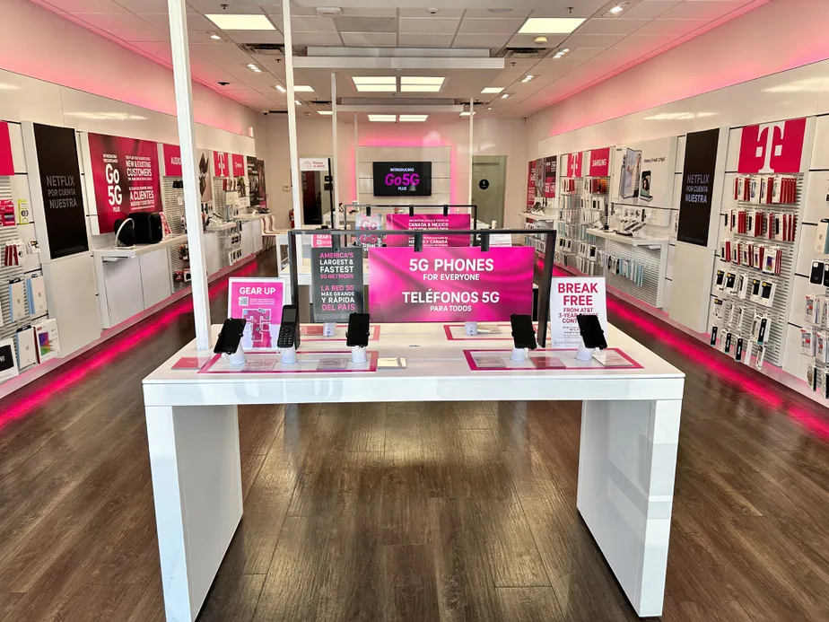 Interior photo of T-Mobile Store at Day St & Canyon Springs, Moreno Valley, CA