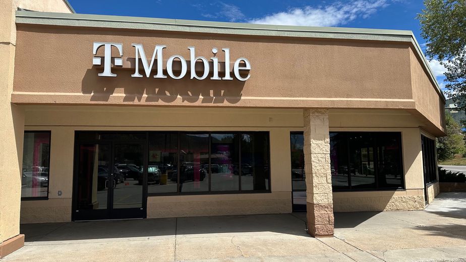 Exterior photo of T-Mobile Store at Ctrl Park Dr & Pine Grove Rd, Steamboat Springs, CO