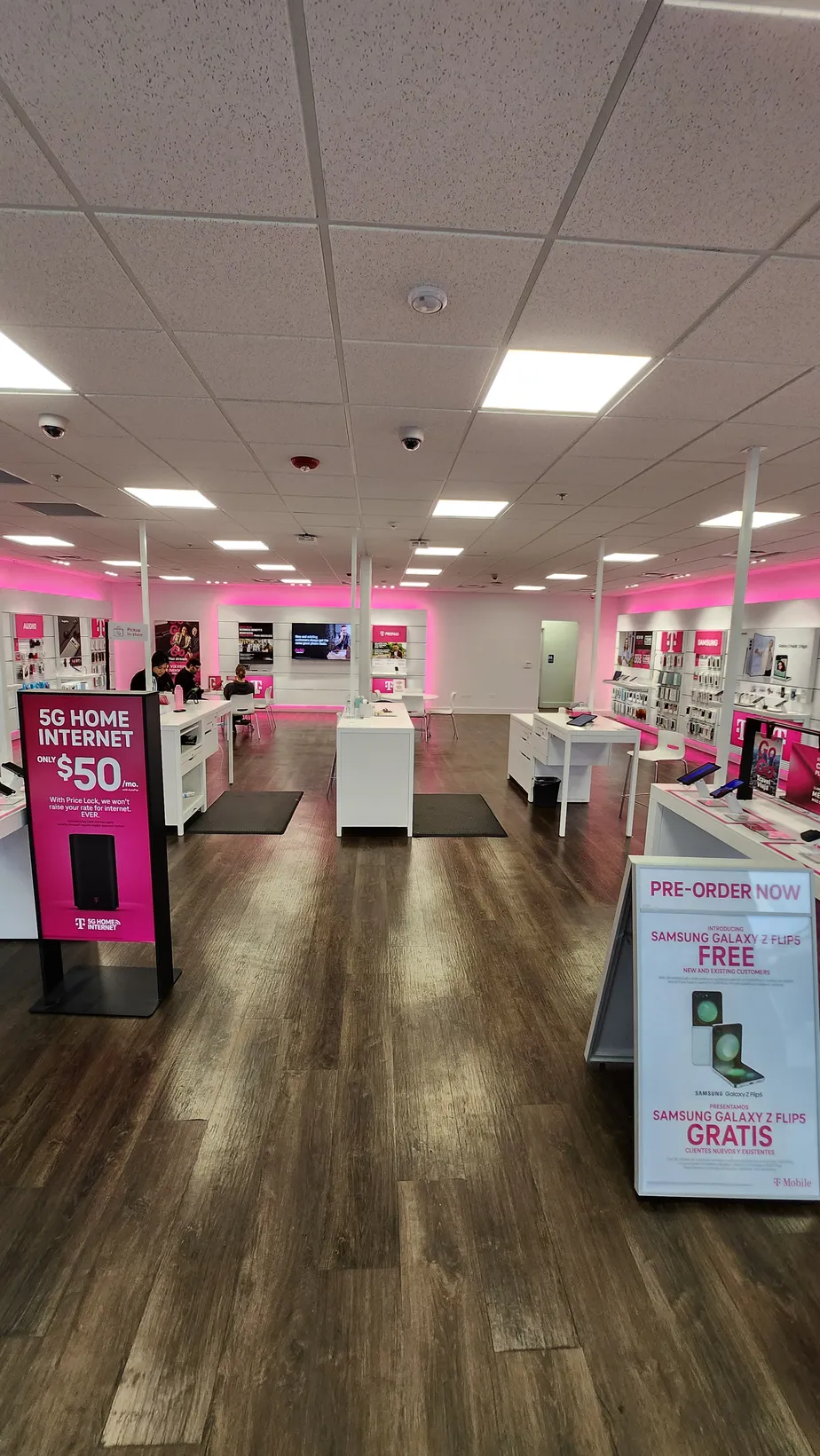Interior photo of T-Mobile Store at N Rand Rd & E Dundee Rd, Palatine, IL