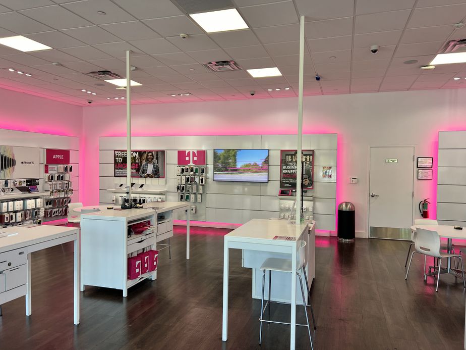 Interior photo of T-Mobile Store at Carrollwood Center, Tampa, FL