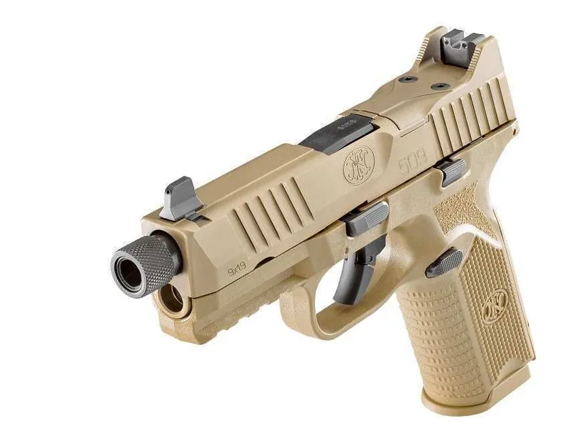 FN 509 Tactical 9mm Pistol 17rd/24rd 4.9" Pistol 66-100373 - FN America