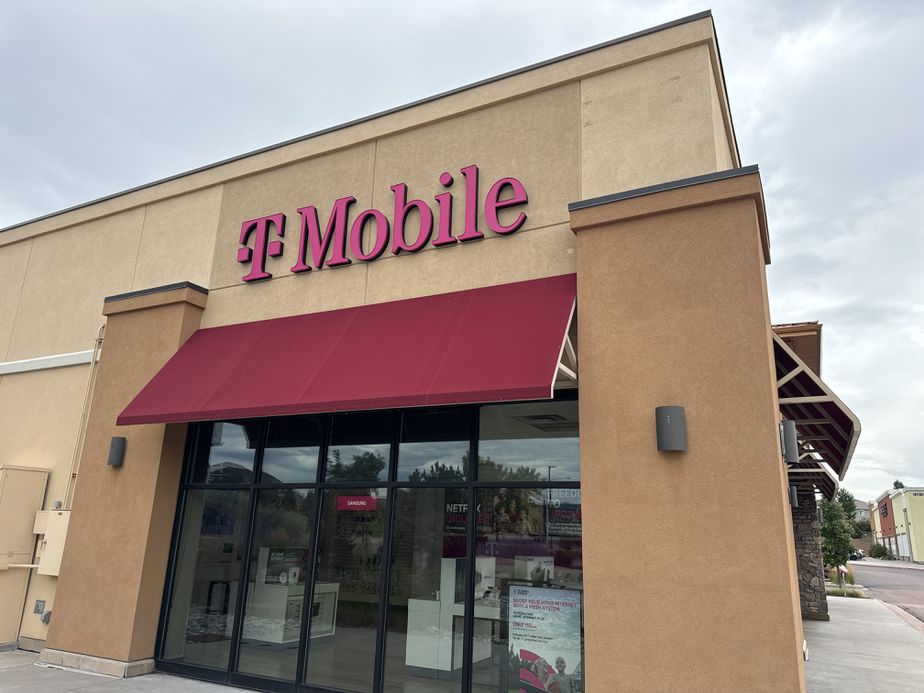 Exterior photo of T-Mobile Store at Voyager Pkwy & N Gate Blvd, Colorado Springs, CO