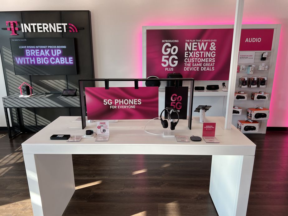 Interior photo of T-Mobile Store at US Hwy 64 & Hwy 42, Asheboro, NC