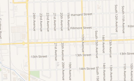 map of 1909 Roosevelt Rd Broadview, IL 60155