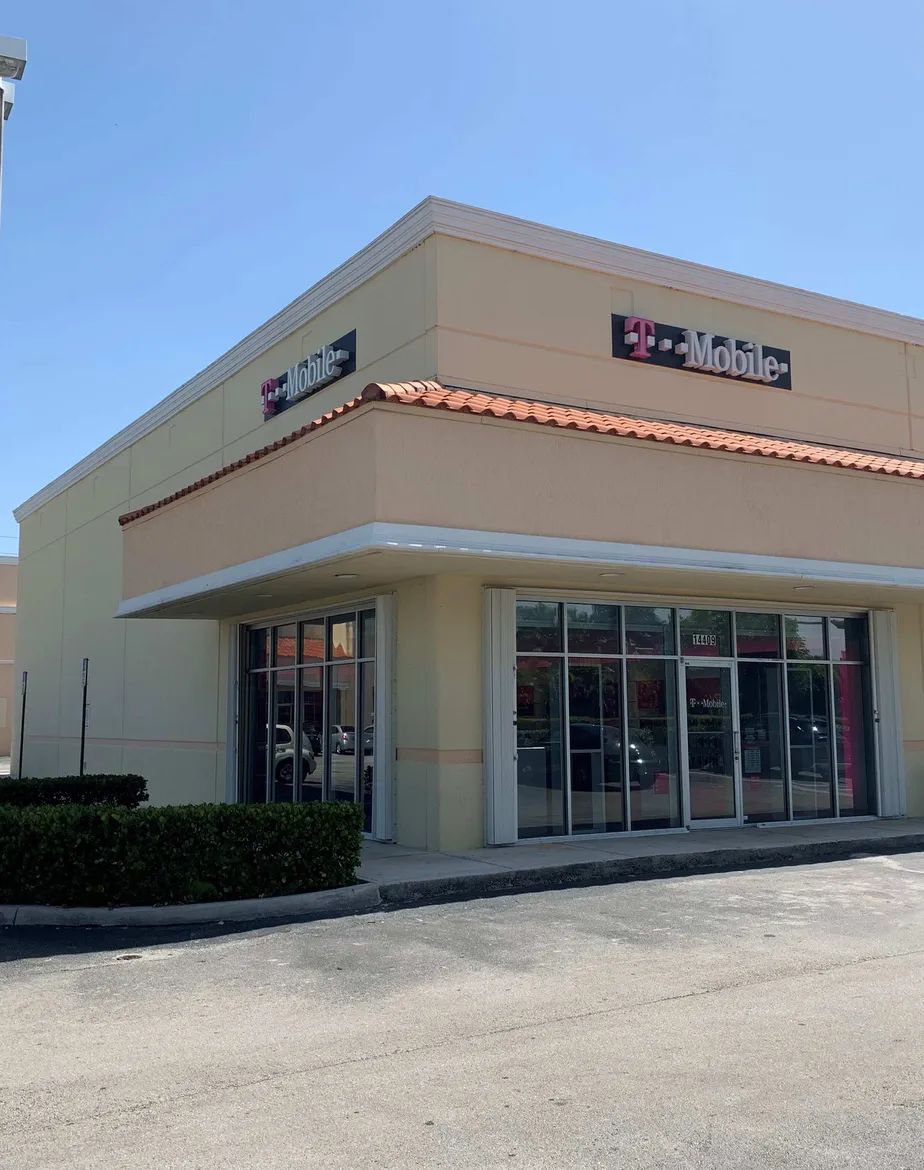 Exterior photo of T-Mobile store at Bird Road & Sw 144th Avenue, Miami, FL