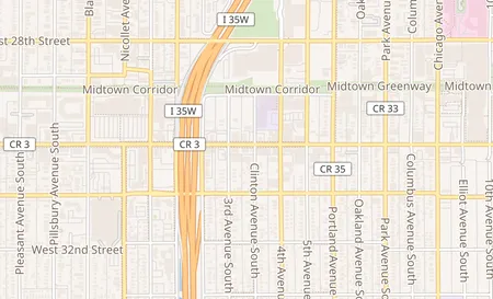 map of 317 E Lake St Minneapolis, MN 55408