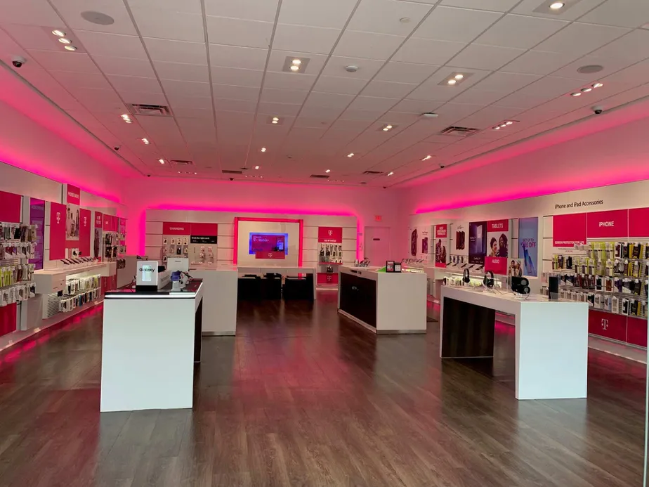 Interior photo of T-Mobile Store at Danbury Fair Mall, Danbury, CT