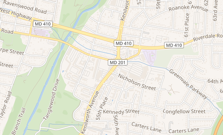 map of 5608 Kenilworth Ave Riverdale Park, MD 20737