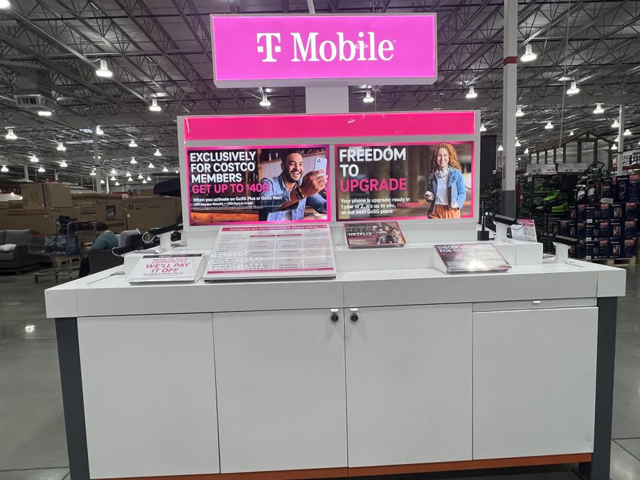 Interior photo of T-Mobile Store at Costco Naperville IL, Naperville, IL