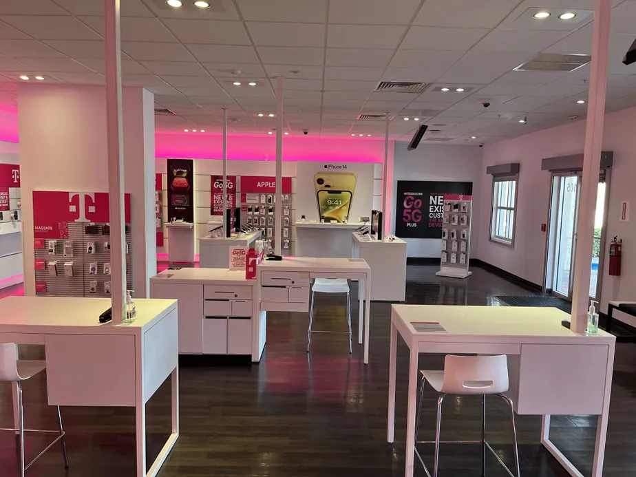 Interior photo of T-Mobile Store at Federal Hwy & SE 9th, Boca Raton, FL