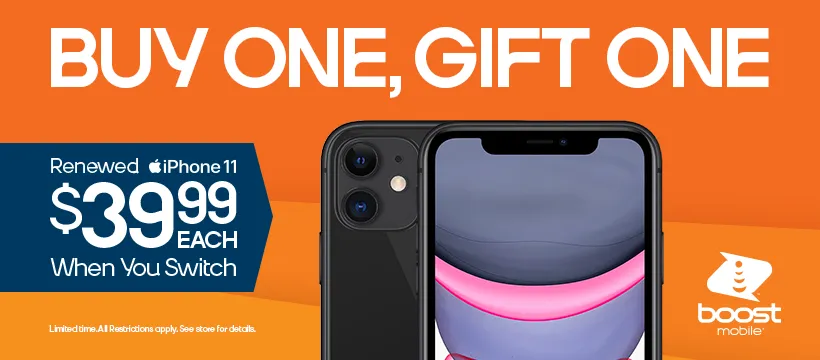 iPhone 11 Buy One Gift One