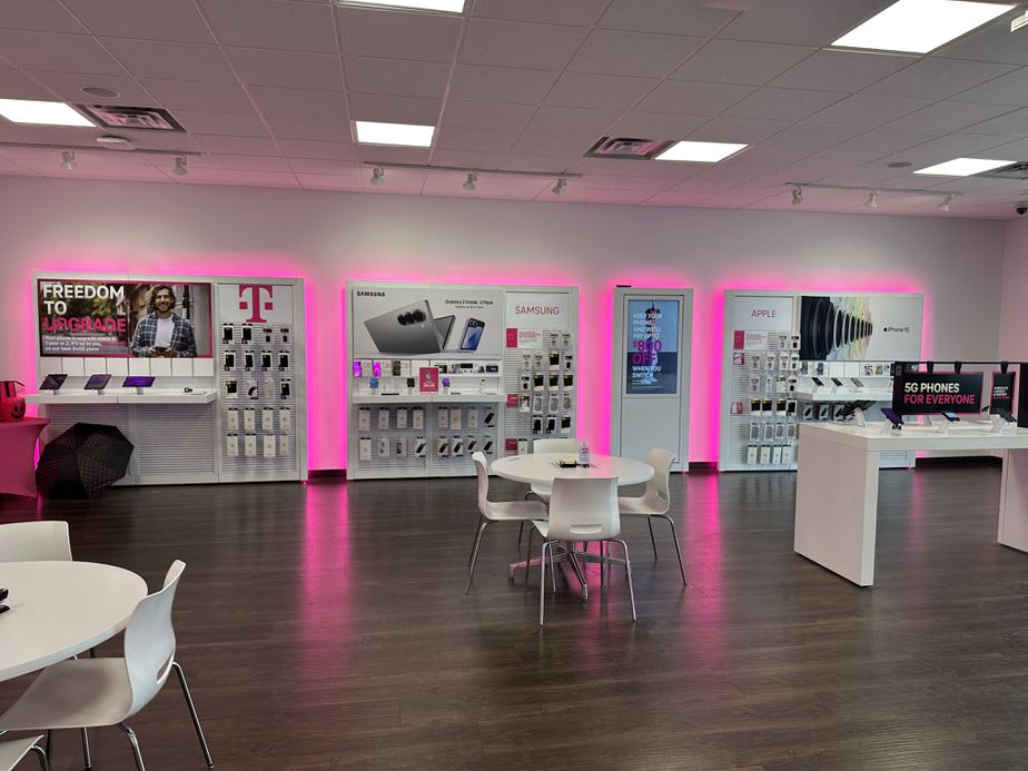 Interior photo of T-Mobile Store at N 14th Ave & Soule St, Dodge City, KS