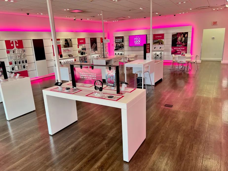 Interior photo of T-Mobile Store at Mesa Riverview, Mesa, AZ