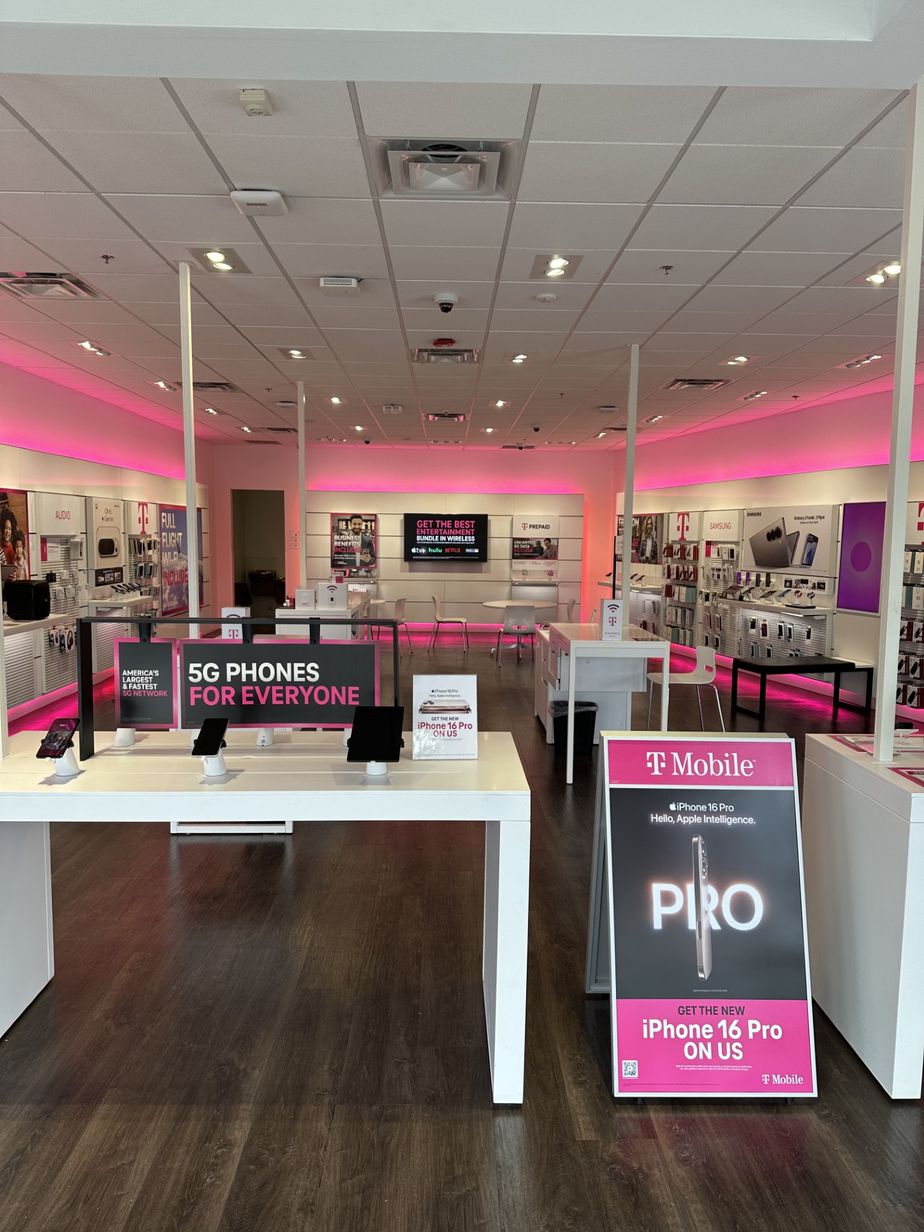 Interior photo of T-Mobile Store at Washtenaw & Pittsfield, Ann Arbor, MI