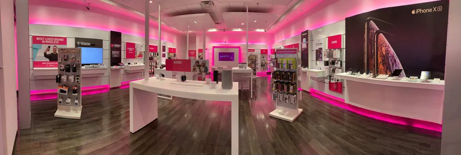 Interior photo of T-Mobile Store at Shiloh & Arapaho Center, Garland, TX
