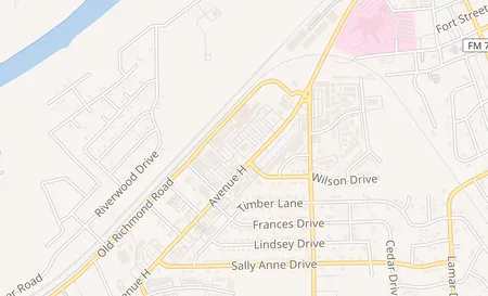 map of 5115 Avenue H 201 Rosenberg, TX 77471