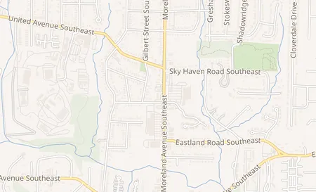 map of 1175 Moreland Ave SE Ste 300 Atlanta, GA 30316