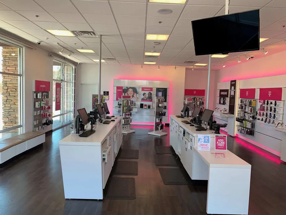 Interior photo of T-Mobile Store at Imperial & Cruikshank, El Centro, CA