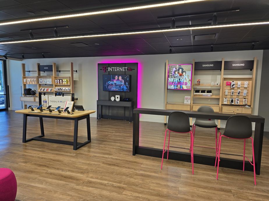 Interior photo of T-Mobile Store at Ventura Blvd & Amestoy Ave, Encino, CA