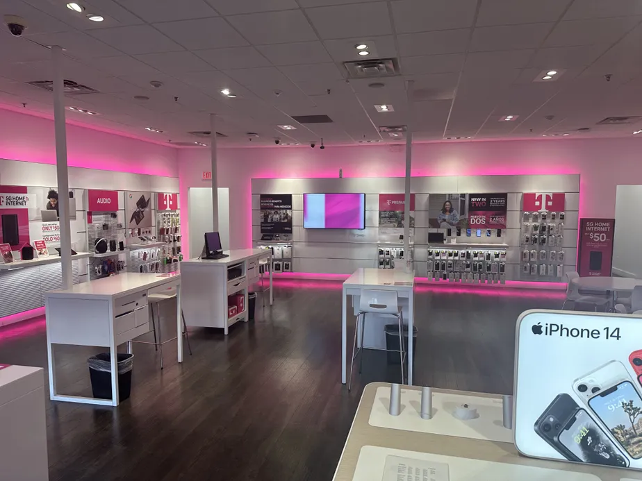 Interior photo of T-Mobile Store at Craig & Losee, North Las Vegas, NV