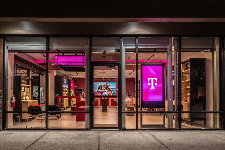 Interior photo of T-Mobile Store at Bridgeport Way & 100th, Lakewood, WA
