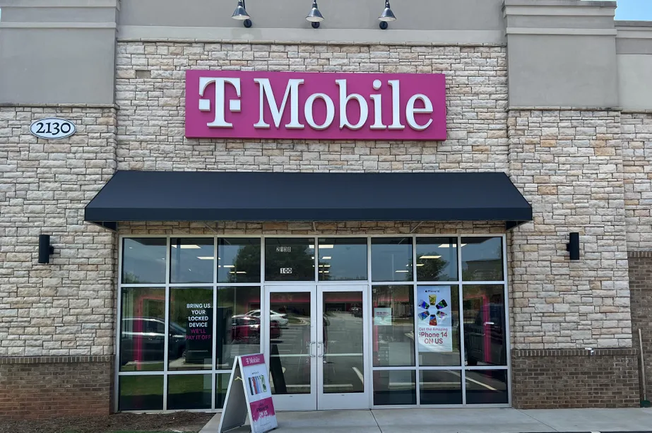 Exterior photo of T-Mobile Store at W Spring St & MLK, Monroe, GA