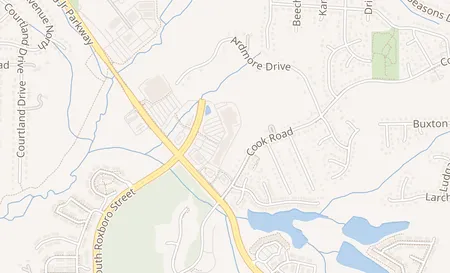 map of 3825 S. Roxboro St Suite 116 Durham, NC 27713